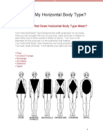 What Is and What Does Horizontal Body Type Mean?