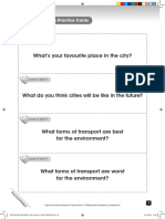 What's Your Favourite Place in The City?: Level 4 Exam Practice Cards