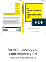 AN Anthropology OF Contemporary ART: Practices, Markets, and Collectors