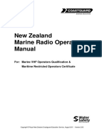 Coastguard Boating Education Marine Radio Operator Manual v2.05