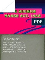 Minimum Wages Act 1948