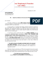 Demand Letter - Fernando