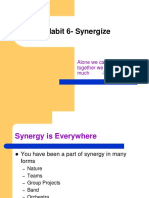 Habit-6: Synergize