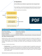 Data Science Interview Questions