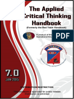 The Applied Critical Thinking Handbook PDF