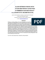 Pengelolaan Retribusi Parkir Untuk Pemberdayaan Masyarakat (Studi Pada Lembaga Pemberdayaan Masyarakat Kelurahan Kuta, Kecamatan Kuta)