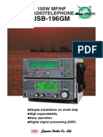 JSB-196GM: 150W MF/HF Radiotelephone