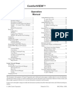 ComfortVIEW MANUAOP PDF
