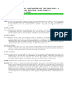 Assoc. of Small Landowers in The Phils Inc. V Sec. of Agrarian Reform Case Digest - Constitutional Law