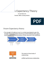 Vroom's Expectancy Theory