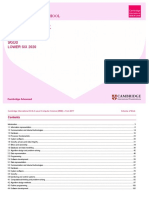 Lower Six Scheme of Work