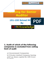 3 - Auditing MCQ 50