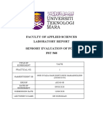 FST568 - Practical 1 Taste