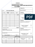 CAFOA Modified Form