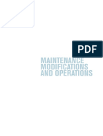 Maintenance Modifications and Operations