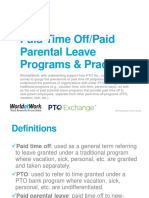 Paid Time Off & Practices-WorldatWork