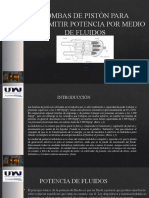Bombas de Piston para Transmitir Potencia Por Medio de Fluidos