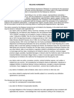 Release Agreement PDF