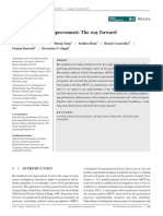 Bio-Mediated Soil Improvement: The Way Forward