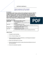 Anti-Money Laundering Act of 2001, As Amended (Republic Act 9160, 9194, 10167, 10365, 10927)