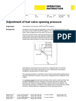 W46 Adjustment of Fuel Valve Opening Pressure 4616Q006 - 01gb