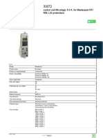 Product Data Sheet: Control Unit Micrologic 5.0 A, For Masterpact NT/ NW, LSI Protections