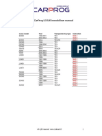 CARPROG Lexus Immo Manual PDF