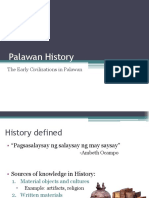 Early Civilizations in Palawan - Lesson 2.1