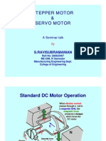 Stepper Motor & Servo Motor: S.Ravisubramanian