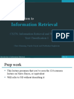 Introduction To: Information Retrieval