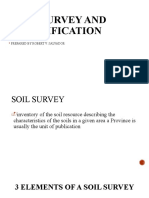 Soil Survey and Classification