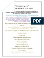 My Book - Its Only I View My Perception Is Reality PDF