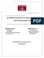 ONGC Summer Training Report