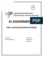 Artificial Neural Network