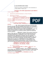 RA 3844 As Amended by RA 6389 (Agricultural Land Reform Code) August 8, 1963