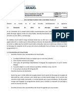 Informe Instalación Visual C#