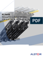 Alinox: Insulated Conductor Rail For Electrical Feeding of Cranes