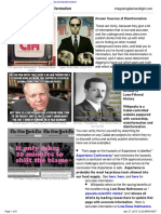 CIA Propaganda and Disinformation Integratingdarkandlight - Com-6 PDF