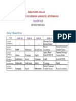 Indian School Salalah Online Unit Test 3/ Periodic Assessment 3: September 2020