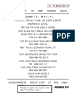 TM-10-8340-203-13 Hawk Missile Tents PDF