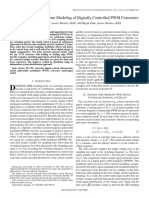 Small-Signal Discrete-Time Modeling of Digitally Controlled PWM Converters PDF