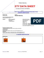 Safety Data Sheet: Tridur Max BL