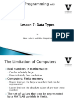 Lesson 7: Data Types: Akos Ledeczi and Mike Fitzpatrick