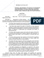 Indigenous Peoples Rights Act (RA 8371) PDF