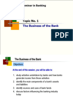 A201 BWBB3193 Topic 01 The Business of The Bank