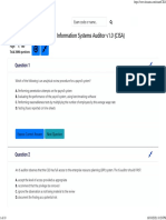 CISA Exam - Free Questions and Answers - ITExams