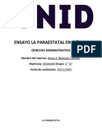 Ensayo La Paraestatal en México