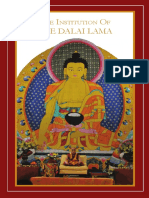 The Institution of The Dalai Lama - English