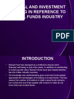 Financial and Investment Planning in Reference To Mutual Funds Industry