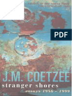 Stranger Shores Essays 1986-1999 by Coetzee J M PDF